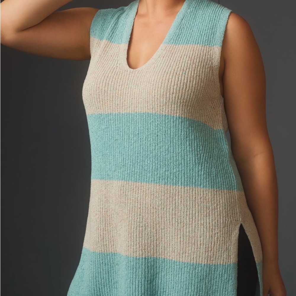 Pilcro long line sweater vest